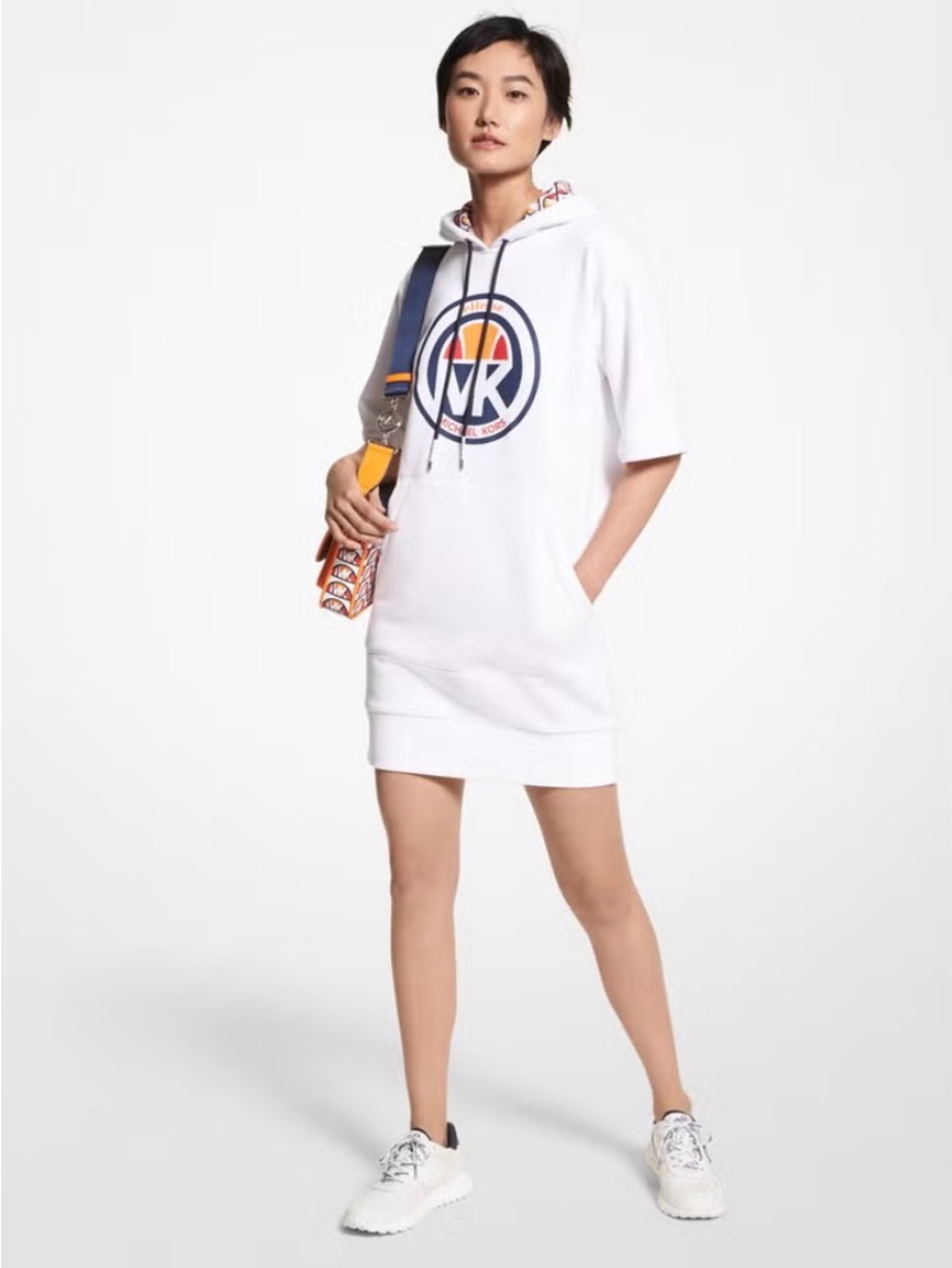 Michael Kors x Ellesse Limited Edition White Sweater Dress